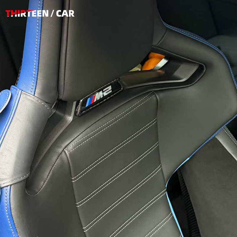 M Seat Logo Trim Cover - M2 M3 M4 - Image 6
