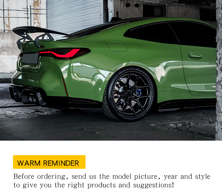 Rear Wing M4 G82 4 Series G22 AD V1