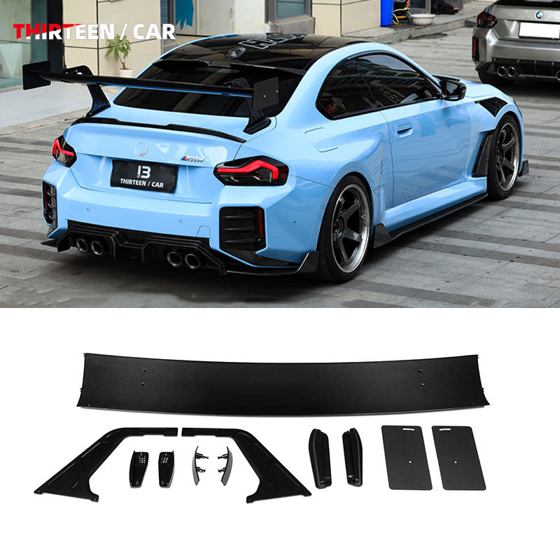 REAR SPOILER WING M2 M3 M4 -V1 light blue