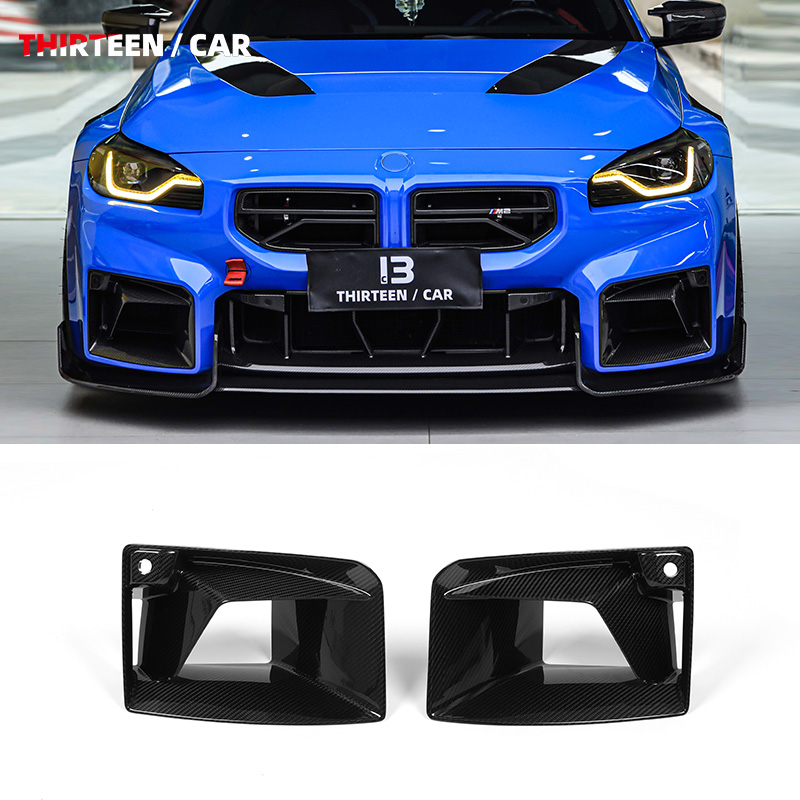 Front Bumper Air Intake M2 G87 TRH -blue