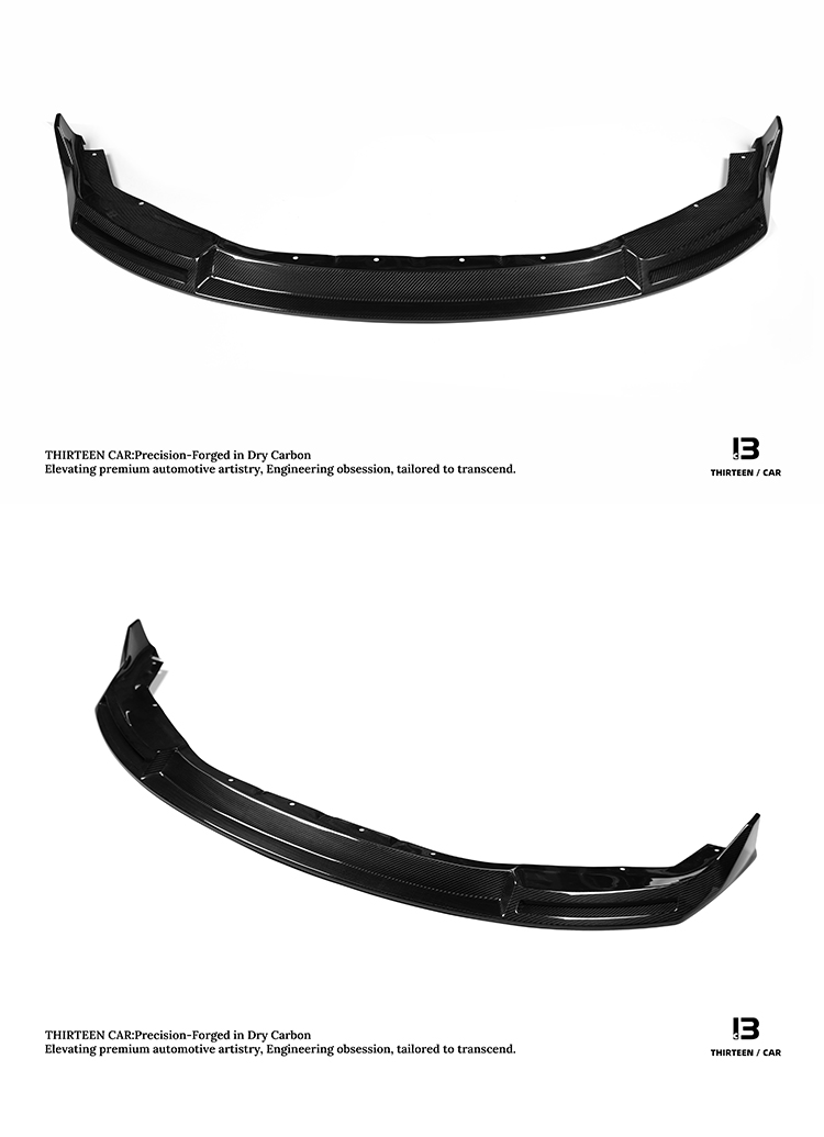 FRONT LIP M2 G87 V red