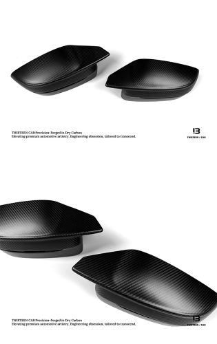 Rearview Mirror Cover M2 M3 M4 matte finish