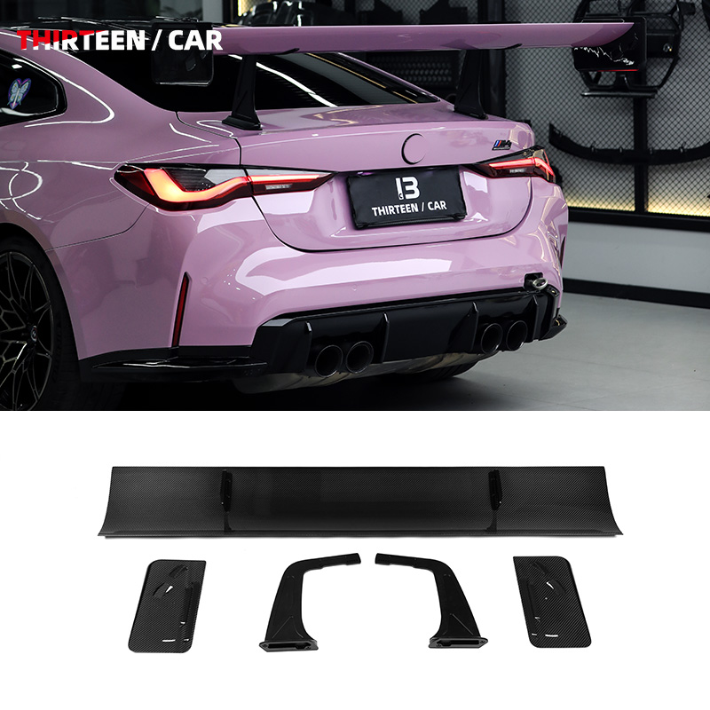 REAR SPOILER WING M2 M3 M4 -V1X Pinkish-purple