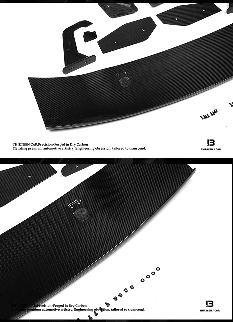 Universal Swan Neck GT Rear Trunk Wing Spoiler