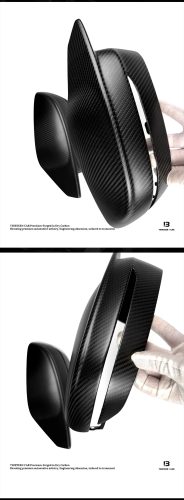 Rearview Mirror Cover M2 M3 M4 matte finish