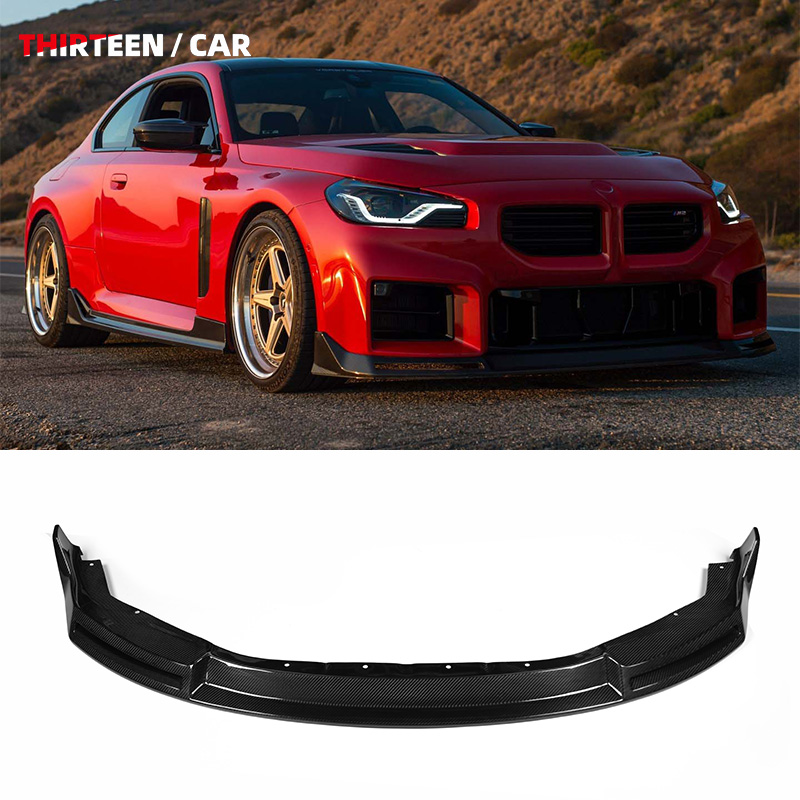 FRONT LIP M2 G87 V red