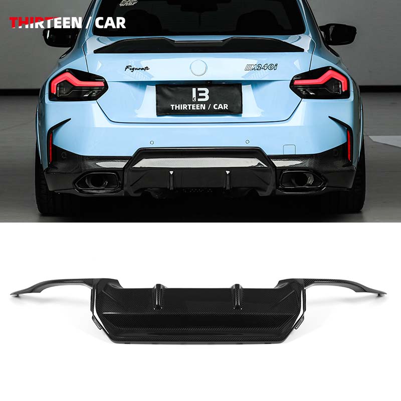 Rear Diffuser 2 Series G42 3D blue