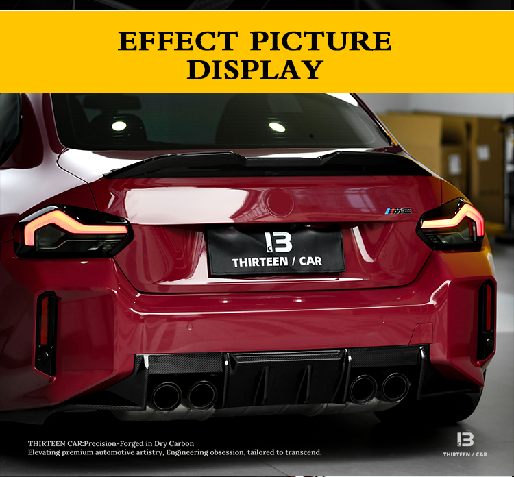 REAR DIFFUSER M2 G87 R44