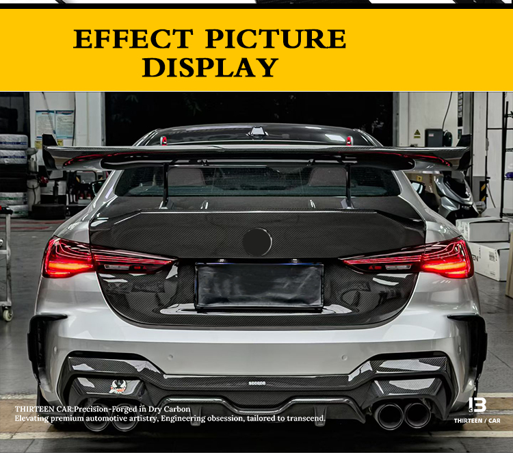 Universal Swan Neck GT Rear Trunk Wing Spoiler