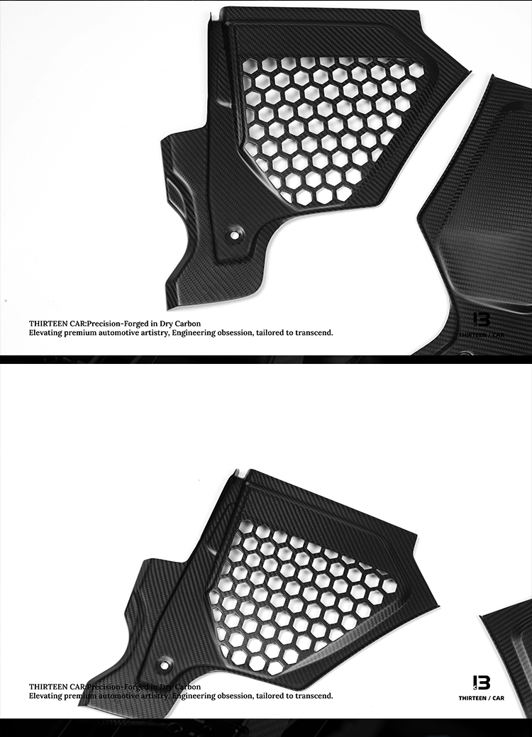 Engine Bay Interior Side Trim Panel Set - M2 M3 M4