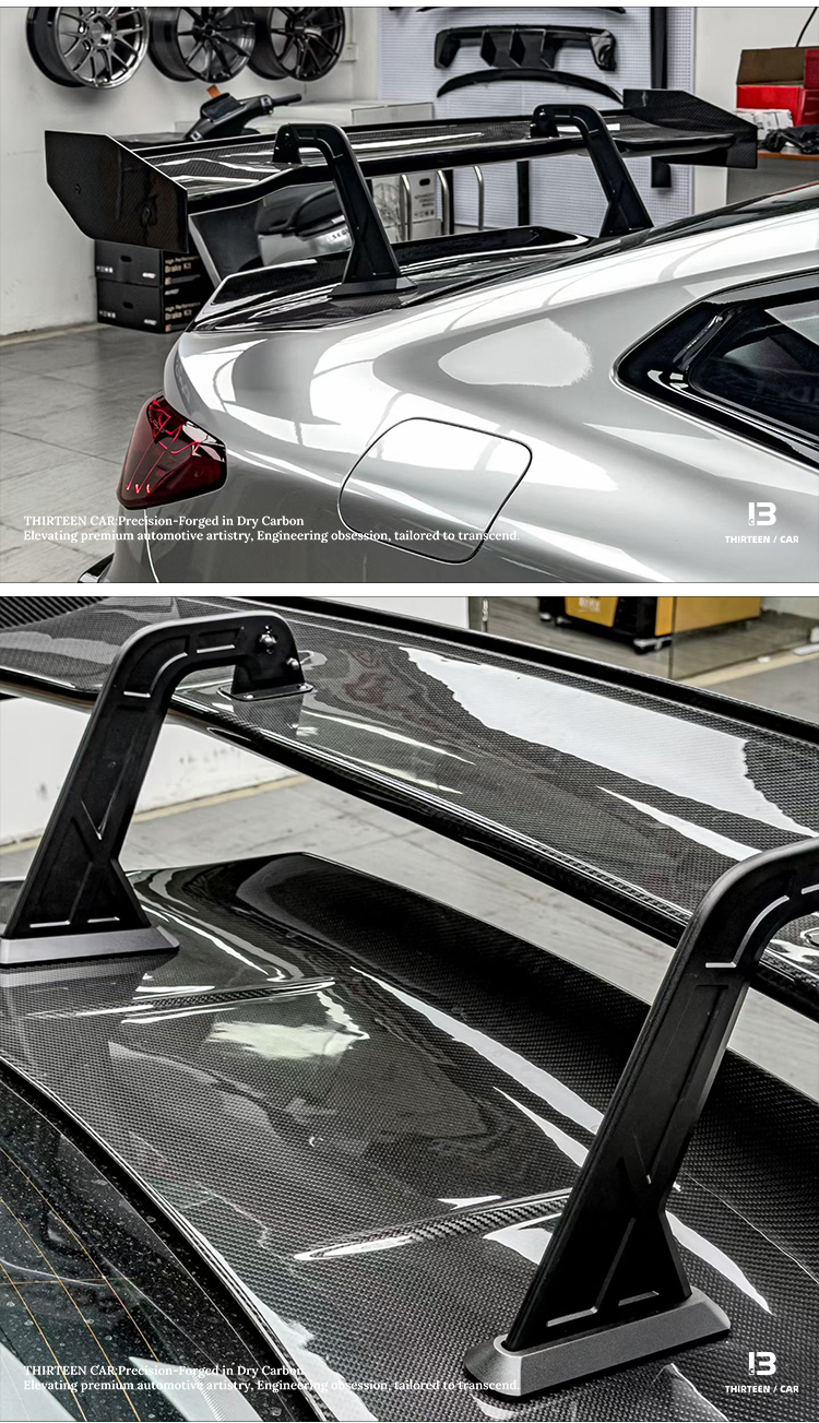 Universal Swan Neck GT Rear Trunk Wing Spoiler