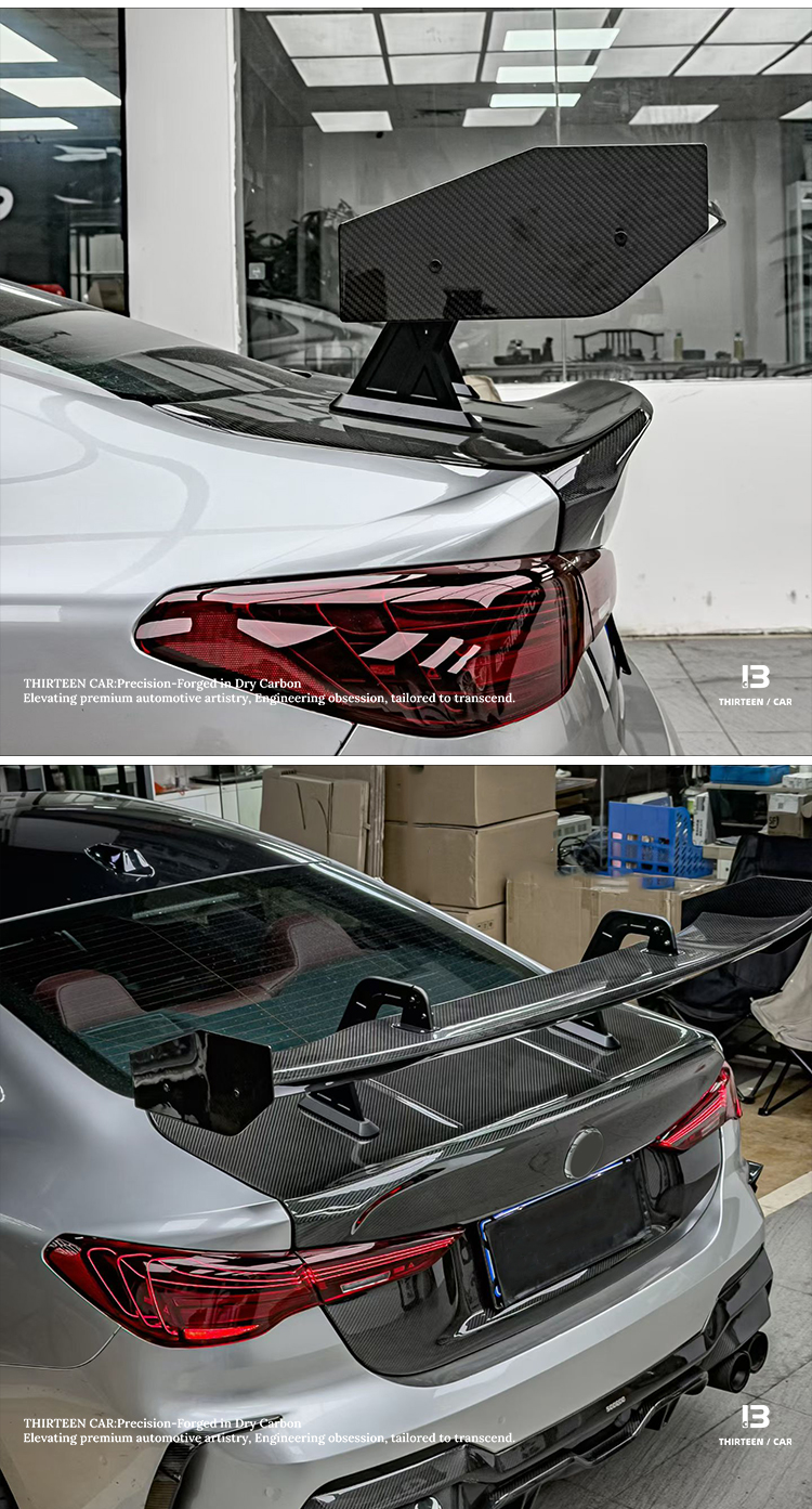 Universal Swan Neck GT Rear Trunk Wing Spoiler