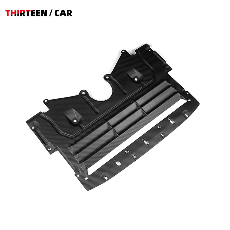 Lower Engine Skid Plate with Airflow Groove - M2 M3 M4 - Image 2
