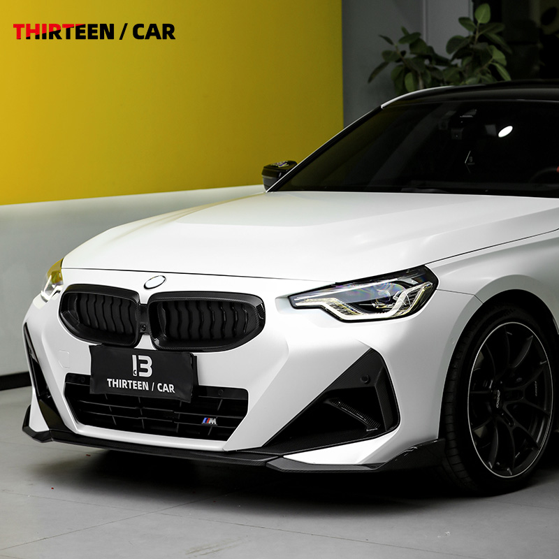 Front Lip Splitter 2 Series G42 M240i white - Image 6