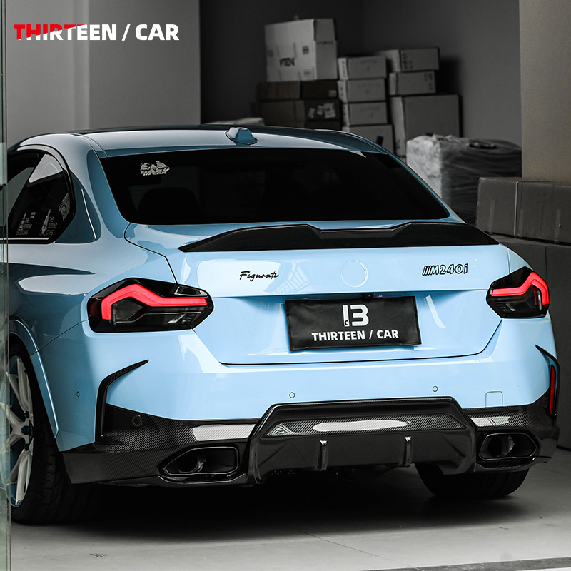 Rear Diffuser 2 Series G42 3D blue - Image 6