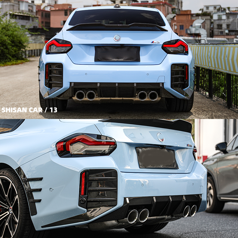 REAR DIFFUSER M2 G87 OEM - Image 2