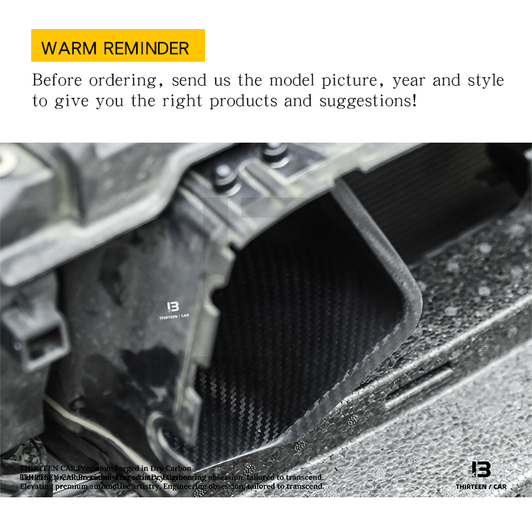 Front Air Intake Scoops Set M3 M4