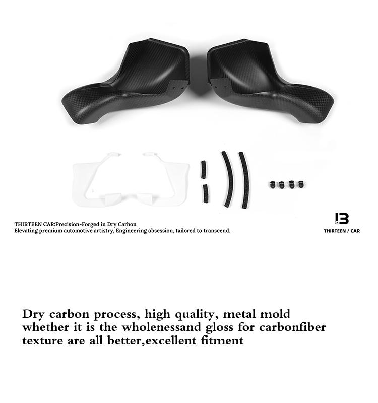 Front Air Intake Scoops Set M3 M4