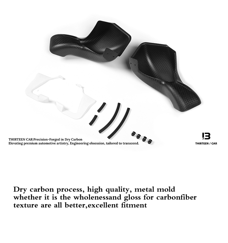 Front Air Intake Scoops Set M3 M4