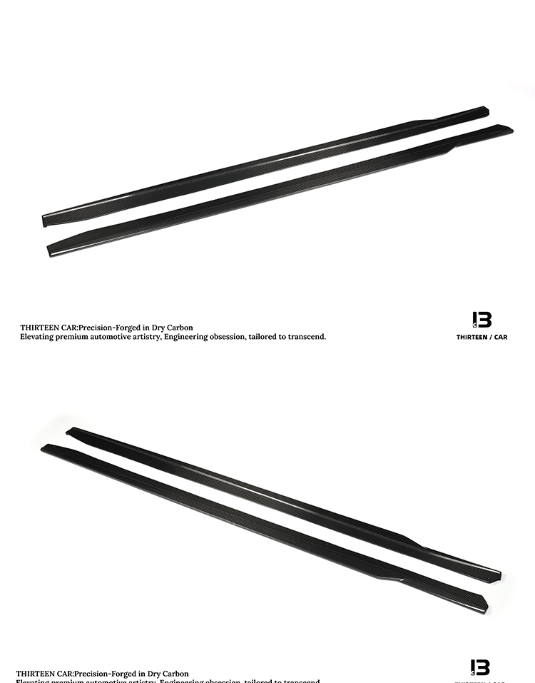 SIDE SKIRTS M2 G87 R44 white