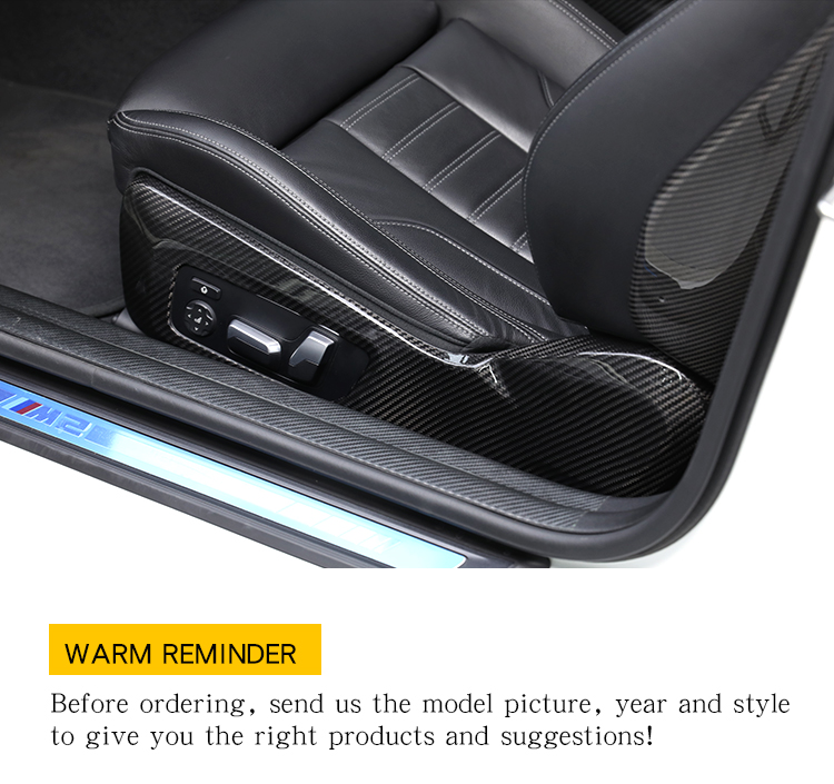 Seat Adjust Panel Cover Set M2 M3 M4