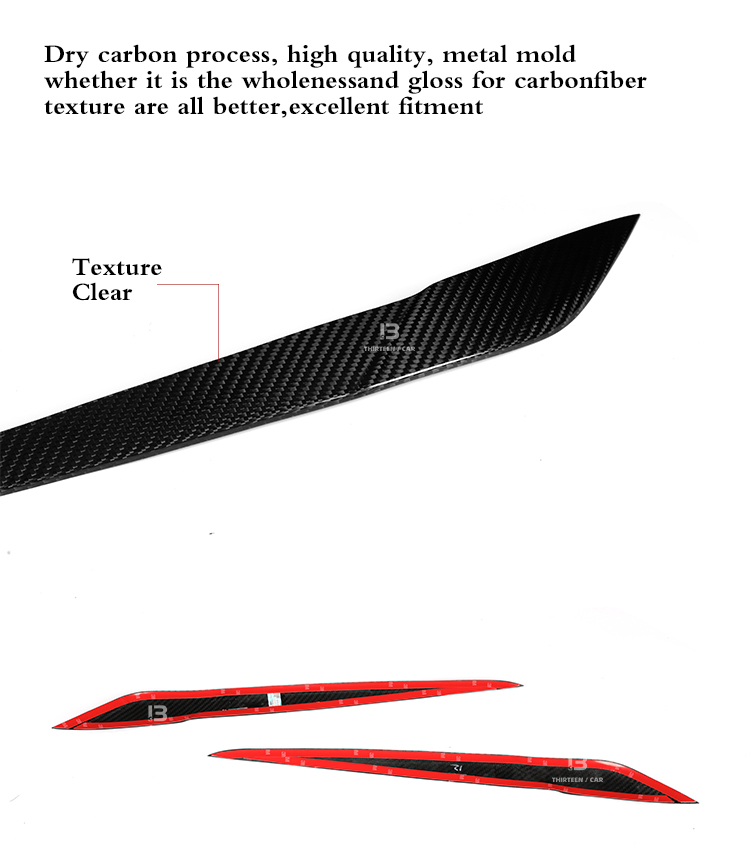 Headlight Eyebrow Trim M3 M4