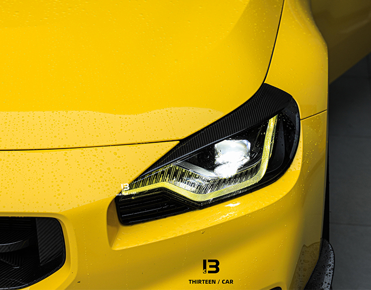 Headlight Eyebrow Trim for M2 G87 G42