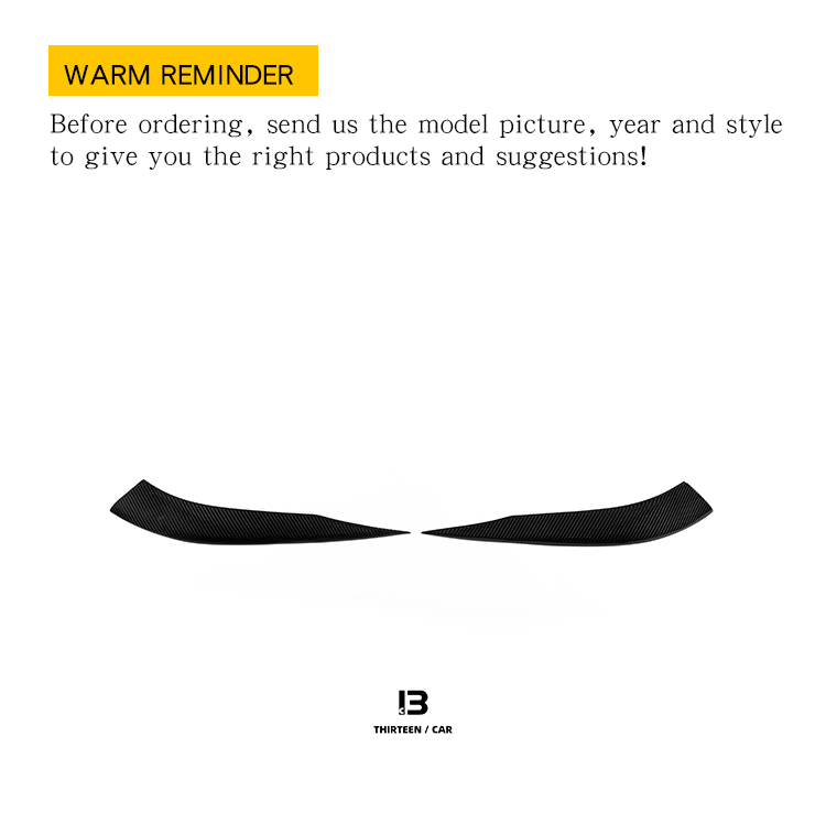 Headlight Eyebrow Trim for M2 G87 G42