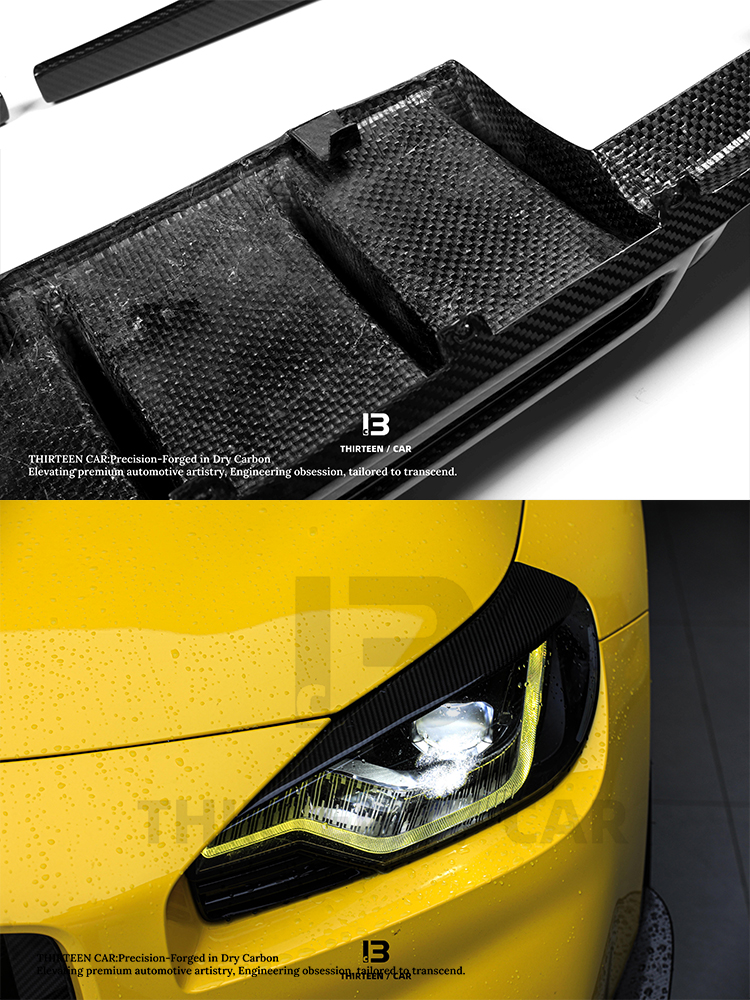 Headlight Eyebrow Trim for M2 G87 G42