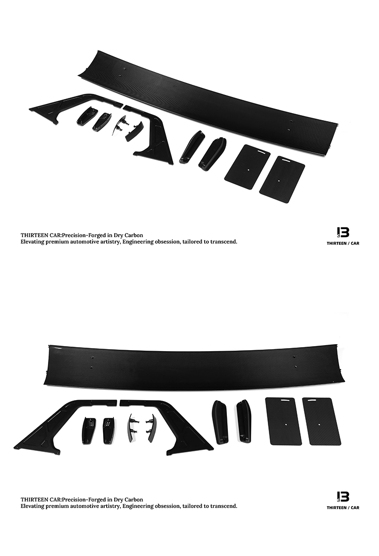 REAR SPOILER WING M2 M3 M4 -V1 light blue
