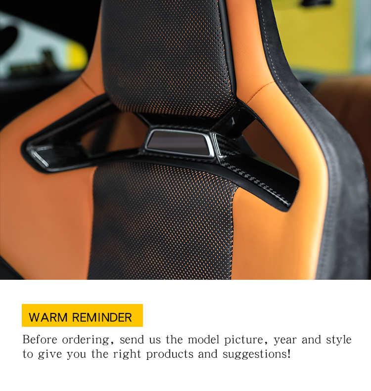 Bucket Seat Back Cover Trim - M2 M3 M4