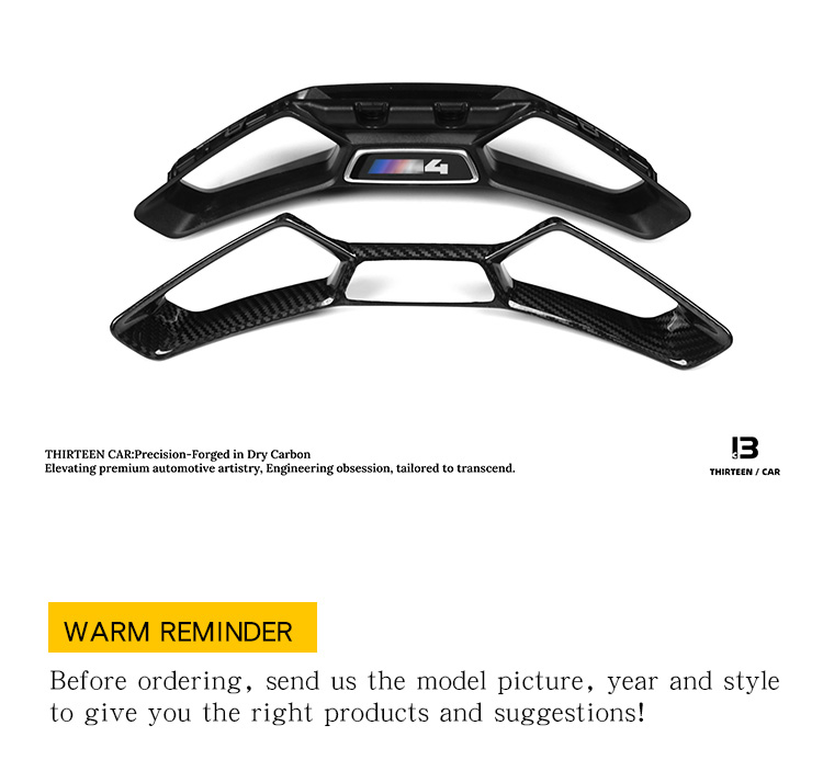 Bucket Seat Back Cover Trim - M2 M3 M4