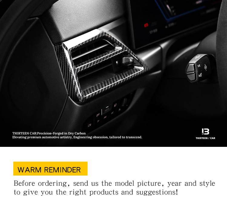 Dash Side AC Air Vent Cover Trim M2 M3 M4
