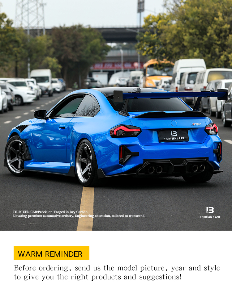 REAR SPOILER WING M2 M3 M4 -V1