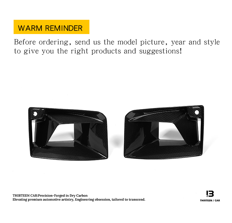 Front Bumper Air Intake M2 G87 TRH