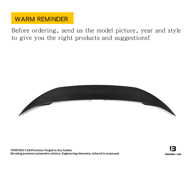 REAR SPOILER M2 G87 G42 CT