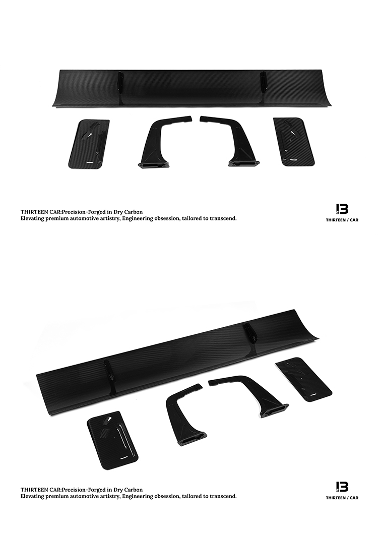 REAR SPOILER WING M2 M3 M4 -V1X Pinkish-purple