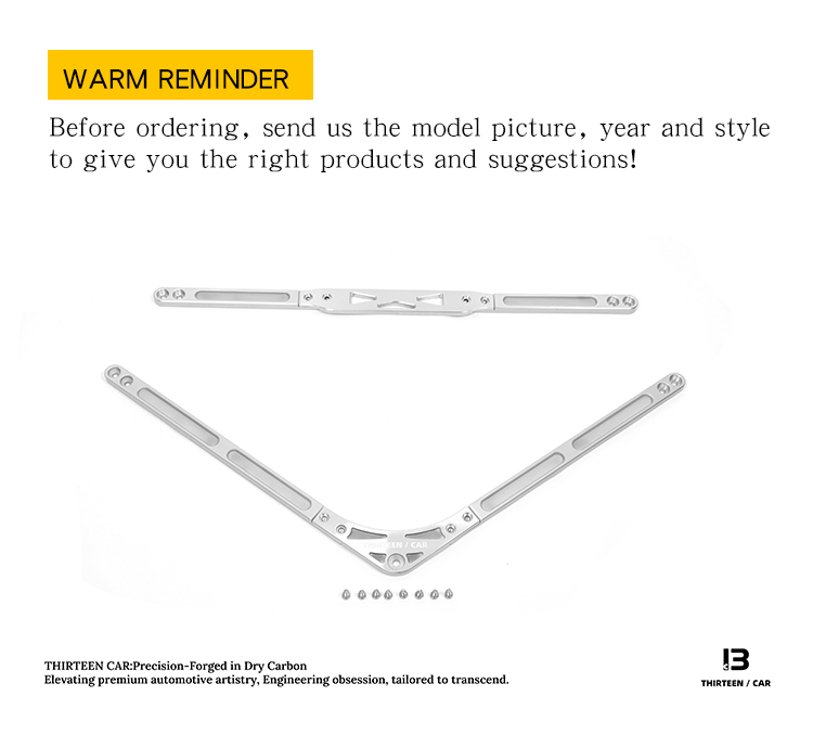Engine Strut Brace Balance Bar Aluminum Alloy- M2 M3 M4