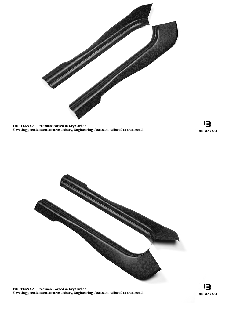 DOOR SILL TRIM M2 G87 G42 forged matt