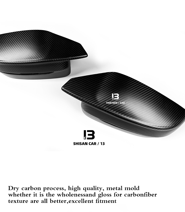 Rearview Mirror Cover M2 M3 M4 matte