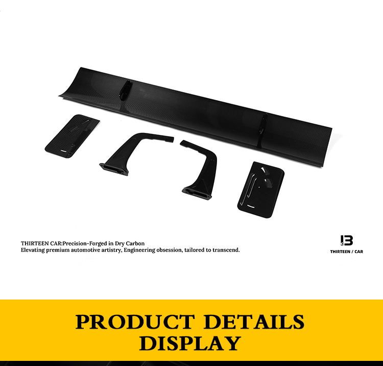 REAR SPOILER WING M2 M3 M4 -V1X Pinkish-purple