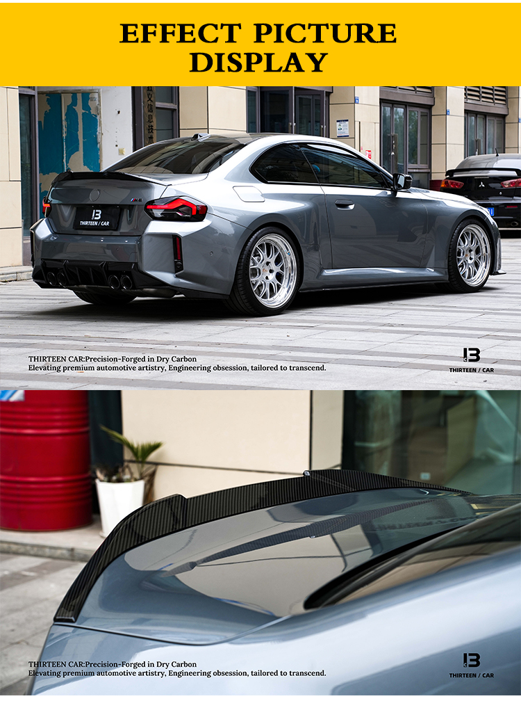 REAR SPOILER M2 G87 G42 -M4 style