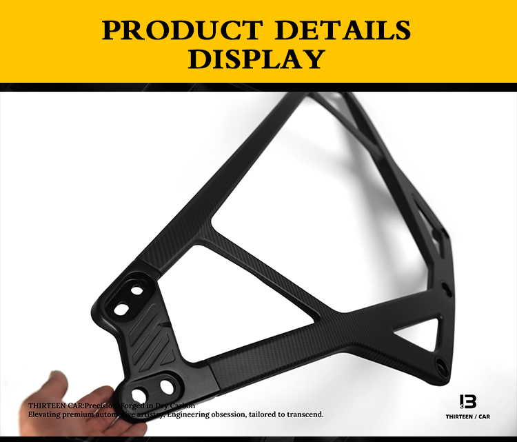Engine Strut Brace Balance Bar Carbon - M2 M3 M4