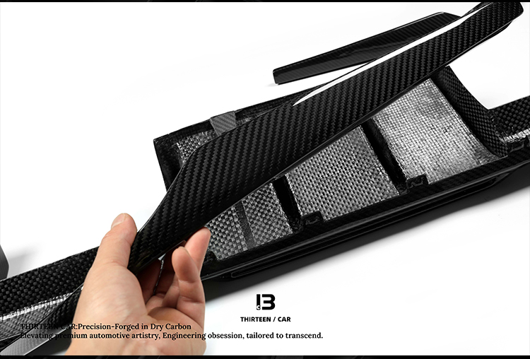 REAR DIFFUSER M2 G87 R44 black