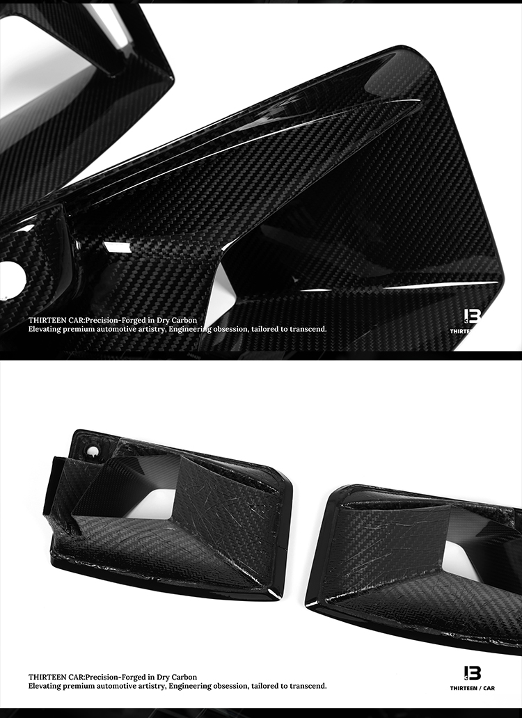 Front Bumper Air Intake M2 G87 TRH -blue