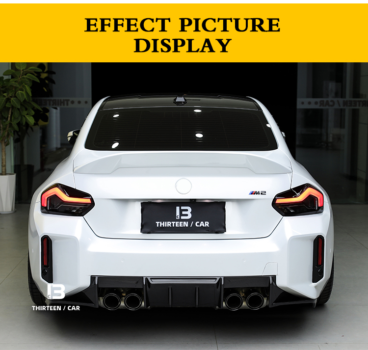 REAR SPOILER M2 G87 G42 CT