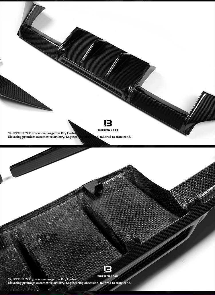 REAR DIFFUSER M2 G87 R44 black