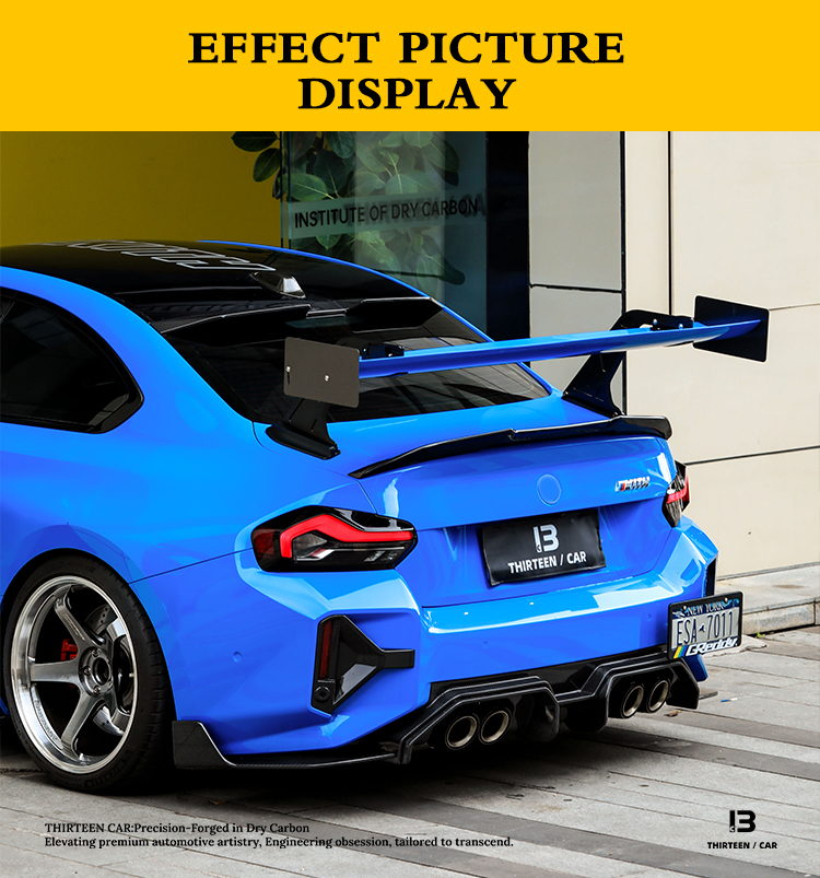 REAR SPOILER M2 G87 G42 PSM