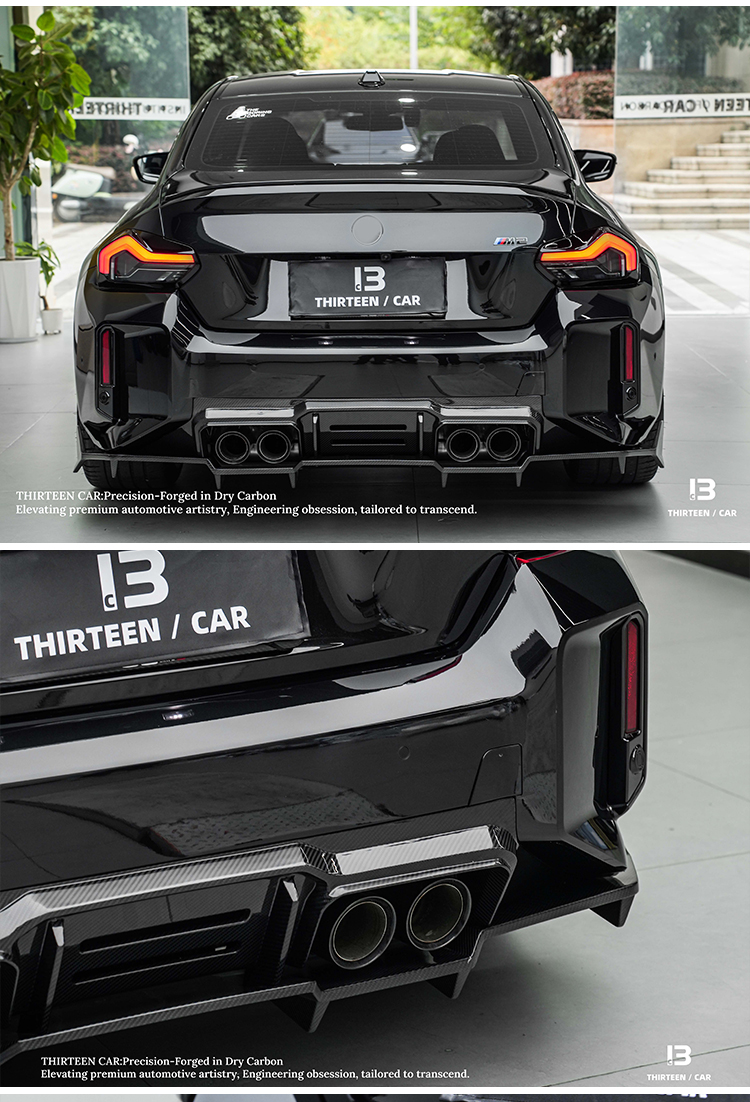 REAR DIFFUSER M2 G87 V