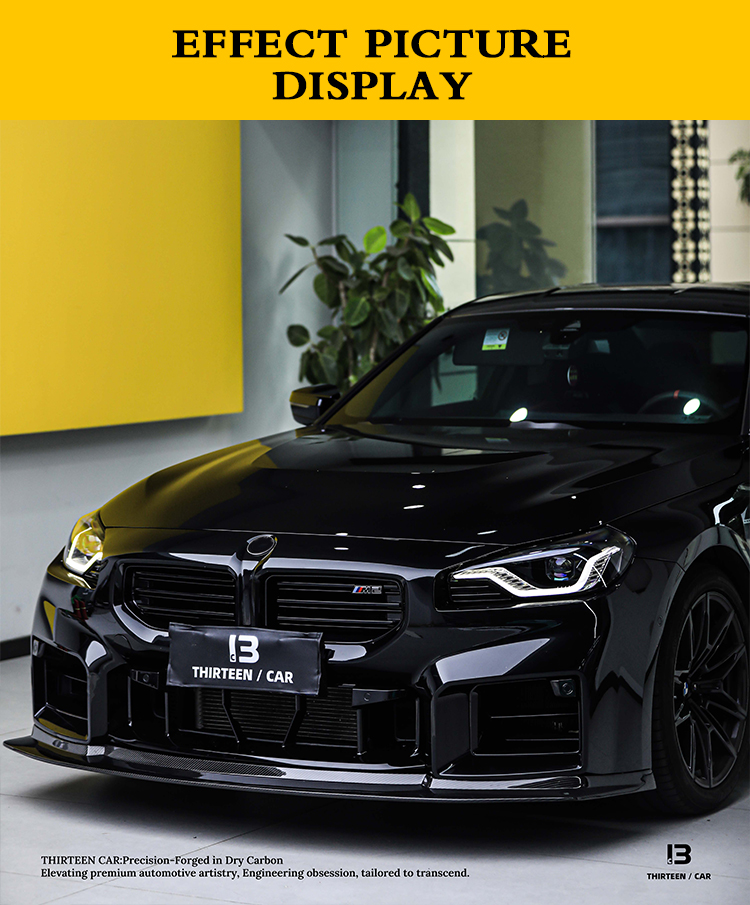 FRONT LIP M2 G87 GT4 Style